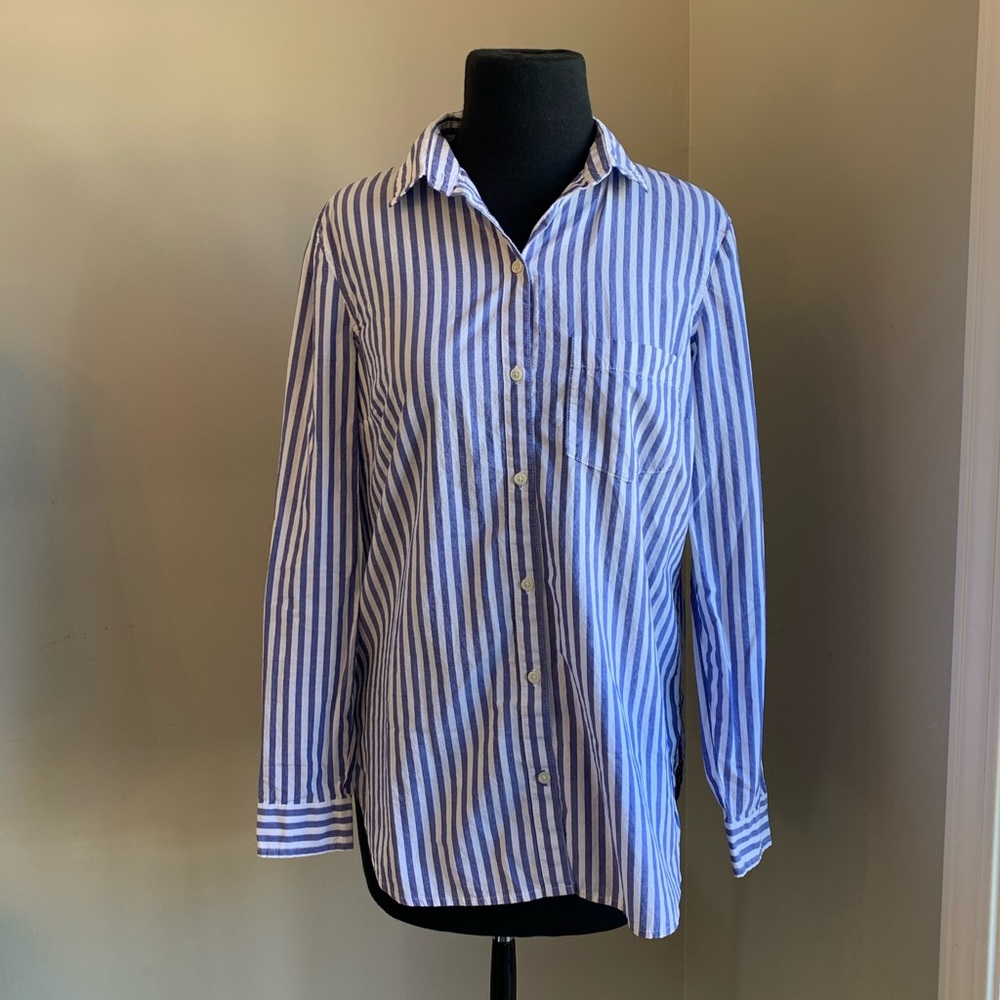 Old Navy The Tunic Shirt with Stripes Size SP